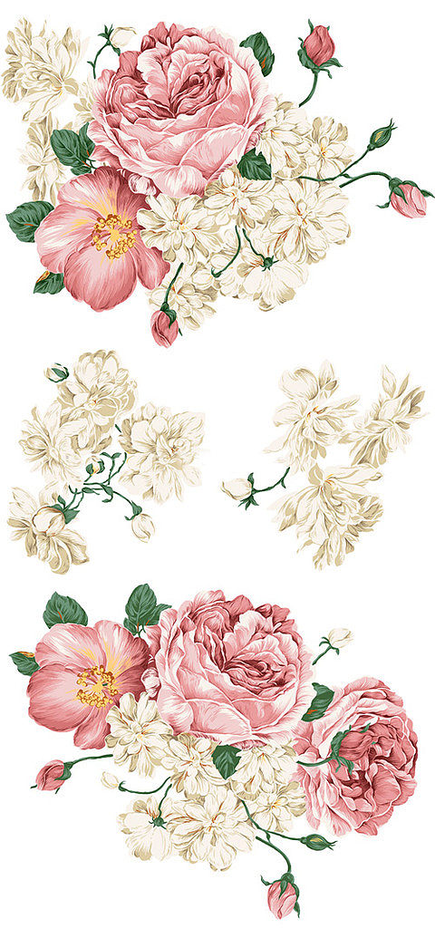 國色天香躍然屏上 精美手繪風(fēng)格牡丹PSD分層素材解析與應(yīng)用